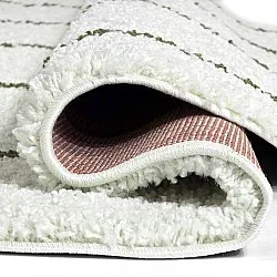 Kerek szőnyegek - Eze (fehér/zöld)