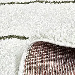 Kerek szőnyegek - Eze (fehér/zöld)