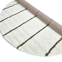 Kerek szőnyegek - Eze (fehér/zöld)