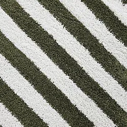 Kerek szőnyegek - Imilchil (fehér/zöld)