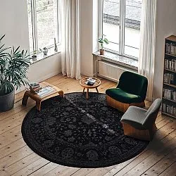 Kerek szőnyeg - Peking Majestic (fekete)