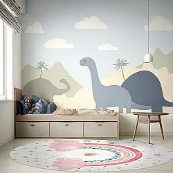 Kerek szőnyeg - Rainbow (többszínű)