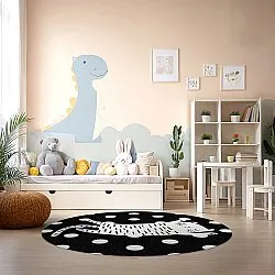 Kerek szőnyeg - Sleepy Kitten (többszínű)