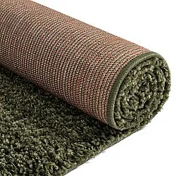 Shaggy szőnyeg - Alsace (zöld/fehér/narancs)