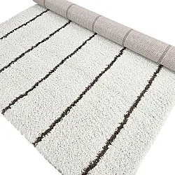 Shaggy szőnyeg - Eze (fehér/barna)