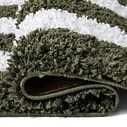 Shaggy szőnyeg - Imilchil (fehér/zöld)