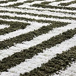 Shaggy szőnyeg - Imilchil (fehér/zöld)