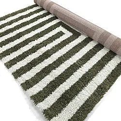 Shaggy szőnyeg - Imilchil (fehér/zöld)