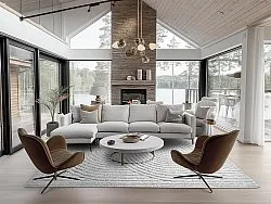 Shaggy szőnyeg - Wendy (világos szürke)