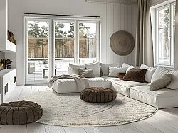 Kerek szőnyegek - Wendy (offwhite)