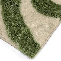Shaggy szőnyeg - Akaba (krém/zöld)
