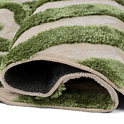 Shaggy szőnyeg - Akaba (krém/zöld)