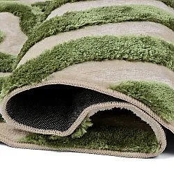 Shaggy szőnyeg - Akaba (krém/zöld)