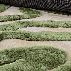 Shaggy szőnyeg - Akaba (krém/zöld)