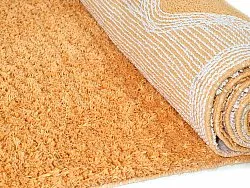 Shaggy szőnyeg - Amira Natural Cotton Shaggy (narancssárga/rózsaszín)