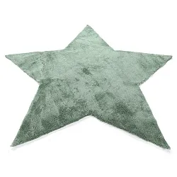 Gyerekszőnyeg - Aranga Super Soft Star (zöld)