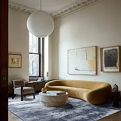 Shaggy szőnyeg - Aranga Super Soft Fur (acélkék)