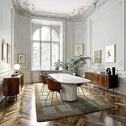 Shaggy szőnyeg - Asilah (bézs/fehér)