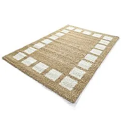 Shaggy szőnyeg - Asilah (bézs/fehér)