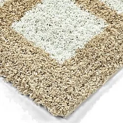 Shaggy szőnyeg - Asilah (bézs/fehér)