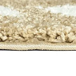 Shaggy szőnyeg - Asilah (bézs/fehér)