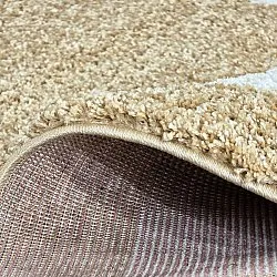 Shaggy szőnyeg - Asilah (bézs/fehér)