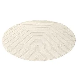 Kerek szőnyeg - Callista Natural Cotton Shaggy (bézs)