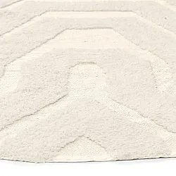 Kerek szőnyeg - Callista Natural Cotton Shaggy (bézs)