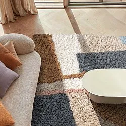 Shaggy szőnyeg - Cefalu Natural Cotton Shaggy (multi)