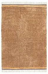 Shaggy szőnyeg - Celina Natural Cotton Shaggy (barna/narancs)