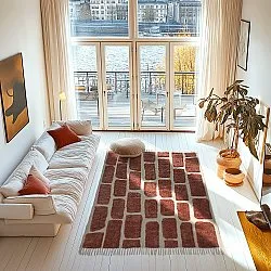 Shaggy szőnyeg - Cyrus Natural Cotton Shaggy (barna)