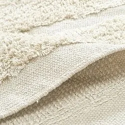 Kerek szőnyeg - Cyrus Natural Cotton Shaggy (piszkosfehér)