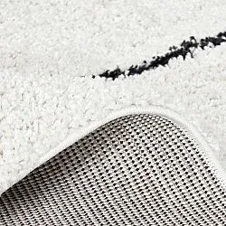 Shaggy szőnyeg - Eze (fehér/fekete)