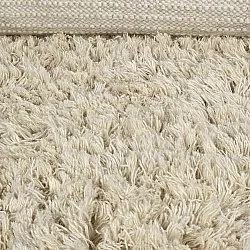 Shaggy szőnyeg - Fassale Hand Woven Wool Shaggy (krém)