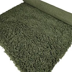 Shaggy szőnyeg - Fassale Hand Woven Wool Shaggy (moha zöld)