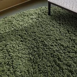 Kerek szőnyeg - Fassale Hand Woven Wool Shaggy (moha zöld)