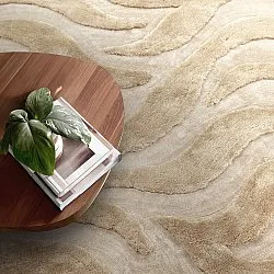 Shaggy szőnyeg - Fergana (krém/bézs)