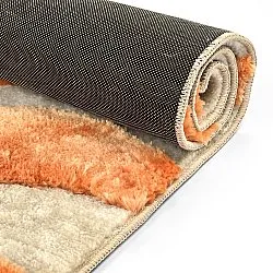 Shaggy szőnyeg - Fergana (krém/narancs)