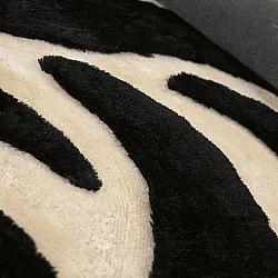 Shaggy szőnyeg - Fergana (krém/fekete)