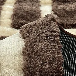 Shaggy szőnyeg - Karbala (bézs/barna)
