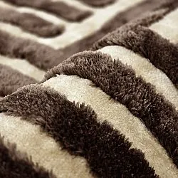 Shaggy szőnyeg - Karbala (bézs/barna)