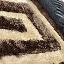 Shaggy szőnyeg - Karbala (bézs/barna)