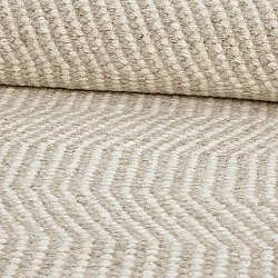 Gyapjúszőnyeg - Larkana (bézs/fehér)