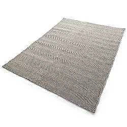 Gyapjúszőnyeg - Larkana (barna/fehér)