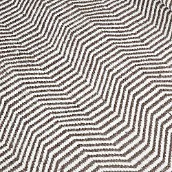 Gyapjúszőnyeg - Larkana (barna/fehér)