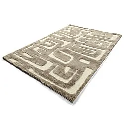 Shaggy szőnyeg - Palmyra (bézs/fehér)