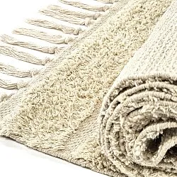 Shaggy szőnyeg - Rani Natural Cotton Shaggy (bézs)