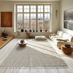 Shaggy szőnyeg - Sivia Natural Cotton Shaggy (piszkosfehér)