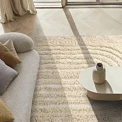 Shaggy szőnyeg - Sivota Natural Cotton Shaggy (piszkosfehér)