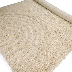 Shaggy szőnyeg - Sivota Natural Cotton Shaggy (piszkosfehér)